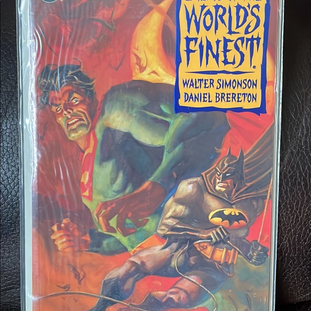 Legends of the worlds Finest Dc Comic Book
